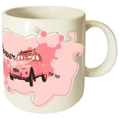 Tasse en céramique Girls Power par Cbkreation Multicolore - Publicité Tasse en céramique Girls Power par Cbkreation Multicolore - Publicité