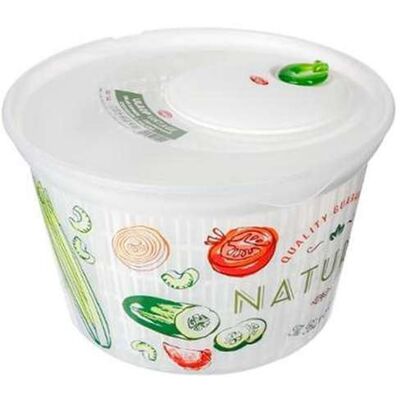 Non communiqué Toilinux - Essoreuse à salade mécanique à clip - 4L - Multicolore - Publicité Non communiqué Toilinux - Essoreuse à salade mécanique à clip - 4L - Multicolore - Publicité
