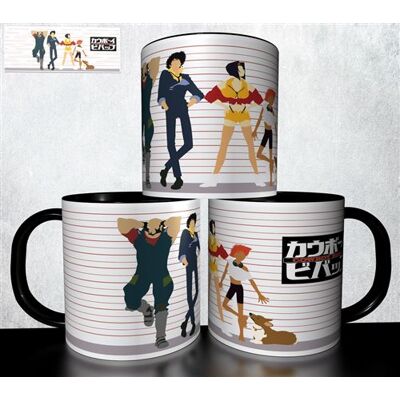 Forever Mug collection design - Cowboy Bebop Kauboi bibappu 421 Blanc - Publicité Forever Mug collection design - Cowboy Bebop Kauboi bibappu 421 Blanc - Publicité