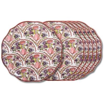 Non communiqué Assiette à dessert Jaipur 21 cm (lot de 6) - Table Passion - Multicolore - Grès Multicolore - Publicité Non communiqué Assiette à dessert Jaipur 21 cm (lot de 6) - Table Passion - Multicolore - Grès Multicolore - Publicité