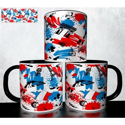 Forever MUG collection design - Voyage Souvenir Glamour Paris 1100 Blanc - Publicité Forever MUG collection design - Voyage Souvenir Glamour Paris 1100 Blanc - Publicité