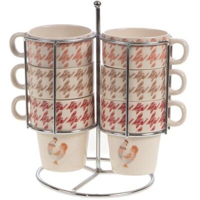 Non communiqué Amadeus - Coffret de 6 tasses à expresso - Simone - Simone - Publicité Non communiqué Amadeus - Coffret de 6 tasses à expresso - Simone - Simone - Publicité