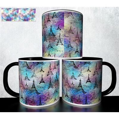 Forever MUG collection design - Voyage Souvenir Glamour Paris 1097 Blanc - Publicité Forever MUG collection design - Voyage Souvenir Glamour Paris 1097 Blanc - Publicité