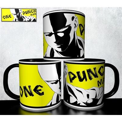 Forever Mug collection design - One Punch Man Wanpanman 664 Blanc - Publicité Forever Mug collection design - One Punch Man Wanpanman 664 Blanc - Publicité