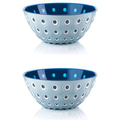 Non communiqué Lot de 2 bols 12 cm Le Murrine bleu ciel et bleu marine - Guzzini - Multicolore - Plastique - Publicité Non communiqué Lot de 2 bols 12 cm Le Murrine bleu ciel et bleu marine - Guzzini - Multicolore - Plastique - Publicité