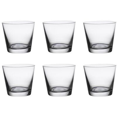 BAUMALU Boîte de 6 mises en bouche Conique - Rona - Transparent / Cristal - Verre Cristallin Transparent - Publicité BAUMALU Boîte de 6 mises en bouche Conique - Rona - Transparent / Cristal - Verre Cristallin Transparent - Publicité
