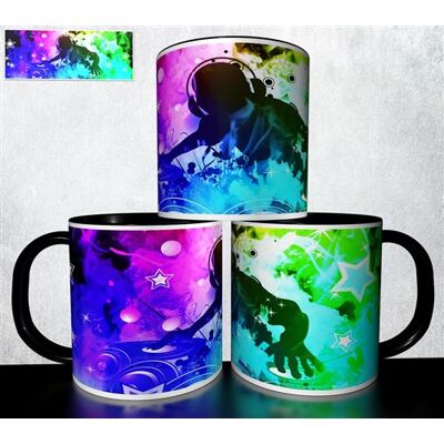 Forever Mug collection design - MUSIQUE DJ 637 Blanc - Publicité Forever Mug collection design - MUSIQUE DJ 637 Blanc - Publicité