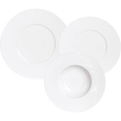 Non communiqué Service d'assiettes Zen 18 pièces - Trend'up - Blanc - Porcelaine Blanc - Publicité Non communiqué Service d'assiettes Zen 18 pièces - Trend'up - Blanc - Porcelaine Blanc - Publicité