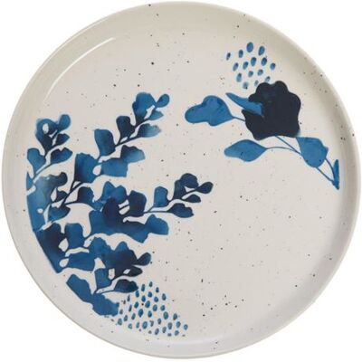 Non communiqué Assiette plate Lison (lot de 6) - Amadeus - Blanc - Grès Bleu - Publicité Non communiqué Assiette plate Lison (lot de 6) - Amadeus - Blanc - Grès Bleu - Publicité