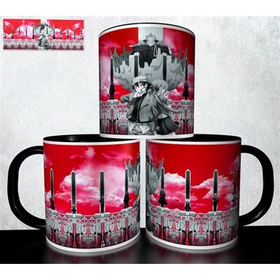 Forever Mug collection design - Mirai Nikki 612 Blanc - Publicité Forever Mug collection design - Mirai Nikki 612 Blanc - Publicité