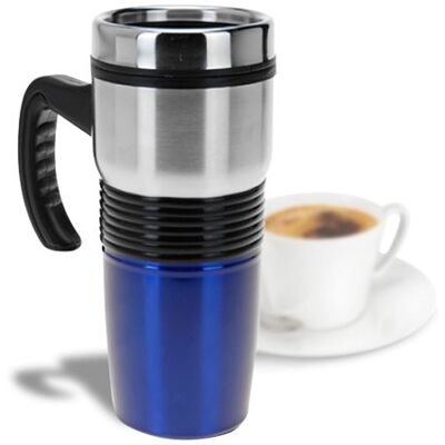N/A N/A Tasse isolante en acier inoxydable bleu - Tasse - Publicité N/A N/A Tasse isolante en acier inoxydable bleu - Tasse - Publicité