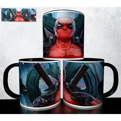 Forever MUG collection design - Super Heros Comics Deadpool 1129 Blanc - Publicité Forever MUG collection design - Super Heros Comics Deadpool 1129 Blanc - Publicité