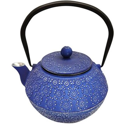 Non communiqué SIGNES GRIMALT Théière Japonaise Bleu en fonte 1 Litre - Hauteur 19 cm x Largeur 17 cm x Profondeur 15 cm BLEU - Publicité Non communiqué SIGNES GRIMALT Théière Japonaise Bleu en fonte 1 Litre - Hauteur 19 cm x Largeur 17 cm x Profondeur 15 cm BLEU - Publicité