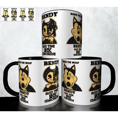 Forever Mug collection design - Bendy and the Ink Machine 336 Blanc - Publicité Forever Mug collection design - Bendy and the Ink Machine 336 Blanc - Publicité