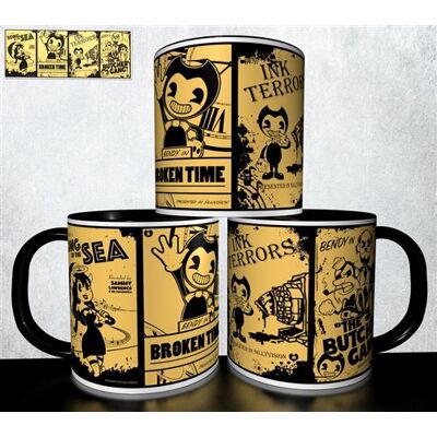 Forever Mug collection design - Bendy and the Ink Machine 329 Blanc - Publicité Forever Mug collection design - Bendy and the Ink Machine 329 Blanc - Publicité