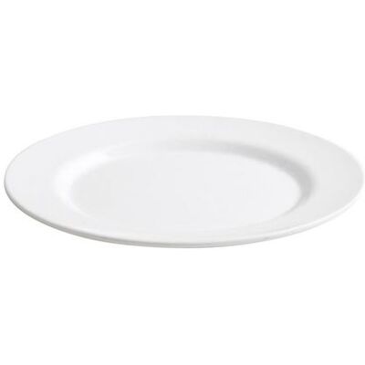 Non communiqué Lot de 12 assiettes plates AVA 280g , plat à salade de fruits pâtes desserts rondes en porcelaine blanc - diamètre 20,3 x hauteur 2 cm Blanc - Publicité Non communiqué Lot de 12 assiettes plates AVA 280g , plat à salade de fruits pâtes desserts rondes en porcelaine blanc - diamètre 20,3 x hauteur 2 cm Blanc - Publicité