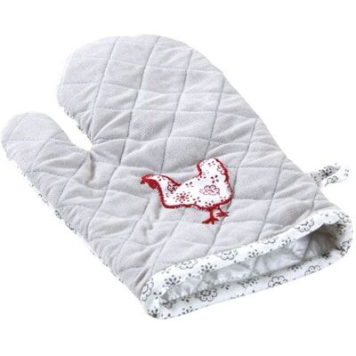 Gant coton poule et fleur aubry gaspard ttx1750 Blanc - Publicité Gant coton poule et fleur aubry gaspard ttx1750 Blanc - Publicité