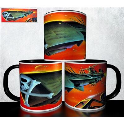 Forever Mug collection design - Albator Captain Harlock 315 Blanc - Publicité Forever Mug collection design - Albator Captain Harlock 315 Blanc - Publicité
