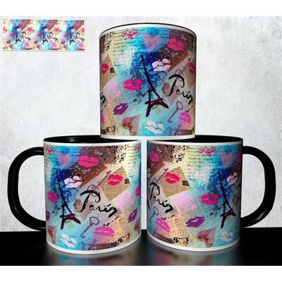 Forever MUG collection design - Voyage Souvenir Glamour Paris 1101 Blanc - Publicité Forever MUG collection design - Voyage Souvenir Glamour Paris 1101 Blanc - Publicité