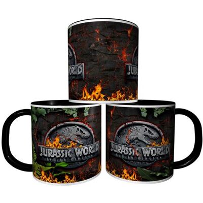 Forever Mug personnalisé 4Ever1 Tasse à café - Movie Jurassic World Réf-04 Blanc - Publicité Forever Mug personnalisé 4Ever1 Tasse à café - Movie Jurassic World Réf-04 Blanc - Publicité