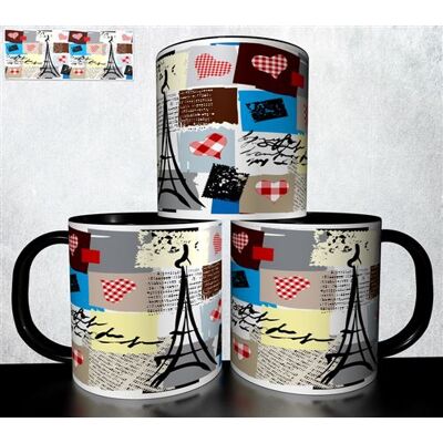 Forever MUG collection design - Voyage Souvenir Glamour Paris 1099 Blanc - Publicité Forever MUG collection design - Voyage Souvenir Glamour Paris 1099 Blanc - Publicité