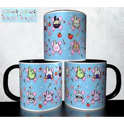 Forever Mug personnalisé 4Ever1 - Kawaii design 158 Blanc - Publicité Forever Mug personnalisé 4Ever1 - Kawaii design 158 Blanc - Publicité