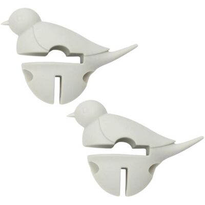Non communiqué 2 repose cuillère petit oiseau blanc 3 en 1 - Dexam Blanc - Publicité Non communiqué 2 repose cuillère petit oiseau blanc 3 en 1 - Dexam Blanc - Publicité