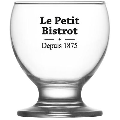 Trend'up - Boîte de 6 gobelets Bistrot 21 cl - Publicité Trend'up - Boîte de 6 gobelets Bistrot 21 cl - Publicité