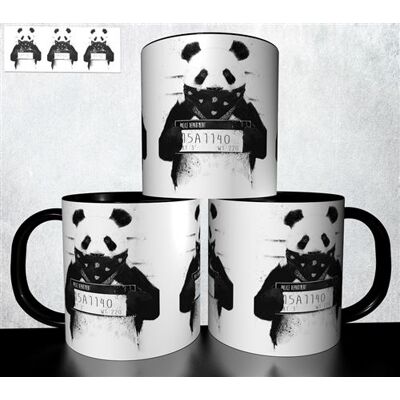 Forever Mug personnalisé 4Ever1 - Animal Fun Panda design 188 Blanc - Publicité Forever Mug personnalisé 4Ever1 - Animal Fun Panda design 188 Blanc - Publicité