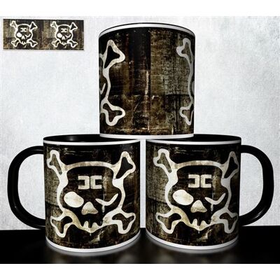 Forever MUG collection design - Tête de mort Skull Halloween 992 Blanc - Publicité Forever MUG collection design - Tête de mort Skull Halloween 992 Blanc - Publicité