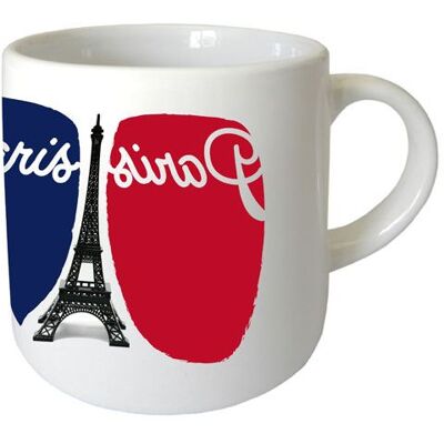 Tasse en céramique Paris by Cbkreation Multicolore - Publicité Tasse en céramique Paris by Cbkreation Multicolore - Publicité