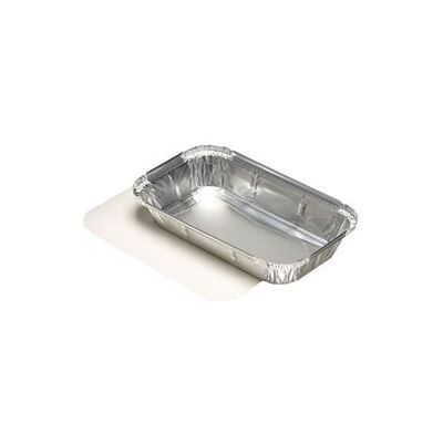 Non communiqué PAPSTAR Coupelle en aluminium, avec couvercle, 650 ml - Publicité Non communiqué PAPSTAR Coupelle en aluminium, avec couvercle, 650 ml - Publicité