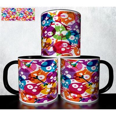 Forever MUG collection design - Tête de mort Skull Halloween 985 Blanc - Publicité Forever MUG collection design - Tête de mort Skull Halloween 985 Blanc - Publicité