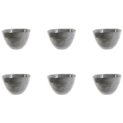 Non communiqué Paris Prix - Lot De 6 Bols au Grès Du Temps 15cm Gris Gris - Publicité Non communiqué Paris Prix - Lot De 6 Bols au Grès Du Temps 15cm Gris Gris - Publicité