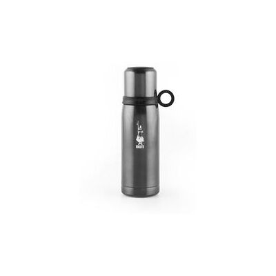 Non communiqué Bouteille isotherme grise 46 cl avec gobelet - Publicité Non communiqué Bouteille isotherme grise 46 cl avec gobelet - Publicité
