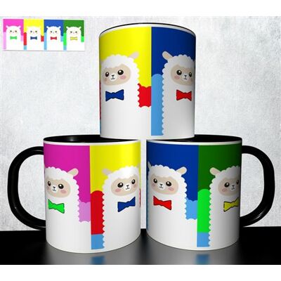 Forever Mug personnalisé 4Ever1 - Kawaii Chat ourson panda licorne lama lapin design 167 Blanc - Publicité Forever Mug personnalisé 4Ever1 - Kawaii Chat ourson panda licorne lama lapin design 167 Blanc - Publicité