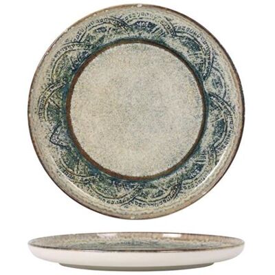 Non communiqué Set de 12 assiettes rondes en porcelaine TANIA , plat à servir entrées salades desserts - Diamètre 20cm x hauteur 2cm - VISIODIRECT - - Publicité Non communiqué Set de 12 assiettes rondes en porcelaine TANIA , plat à servir entrées salades desserts - Diamètre 20cm x hauteur 2cm - VISIODIRECT - - Publicité