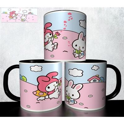 Forever Mug personnalisé 4Ever1 - Kawaii Chat ourson panda licorne lama lapin design 162 Blanc - Publicité Forever Mug personnalisé 4Ever1 - Kawaii Chat ourson panda licorne lama lapin design 162 Blanc - Publicité