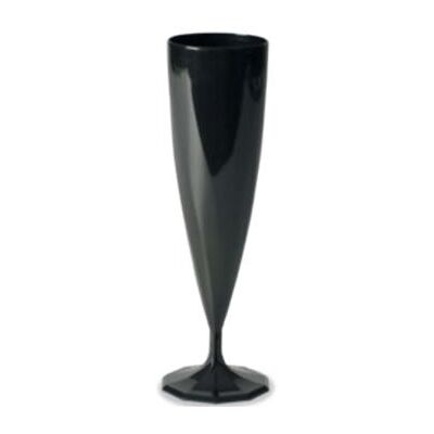 Générique 10 flûtes à champagne réutilisables 13.5cl ébène - aluplast fl 13 ebene Noir - Publicité Générique 10 flûtes à champagne réutilisables 13.5cl ébène - aluplast fl 13 ebene Noir - Publicité