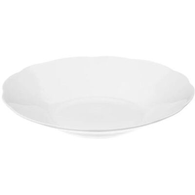 Non communiqué Secret de Gourmet - Saladier en Porcelaine "Alma" 22cm Blanc BLANC - Publicité Non communiqué Secret de Gourmet - Saladier en Porcelaine "Alma" 22cm Blanc BLANC - Publicité