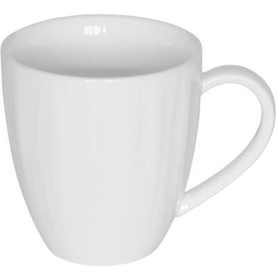 Ensemble de 6 mugs Emma 32 cl - Porcelaine élégante pour café, thé, chocolat chaud - Publicité Ensemble de 6 mugs Emma 32 cl - Porcelaine élégante pour café, thé, chocolat chaud - Publicité