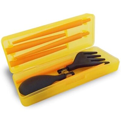 TotalCadeau Couverts pique-nique baguettes cuillère et fourchette orange Multi - Publicité TotalCadeau Couverts pique-nique baguettes cuillère et fourchette orange Multi - Publicité
