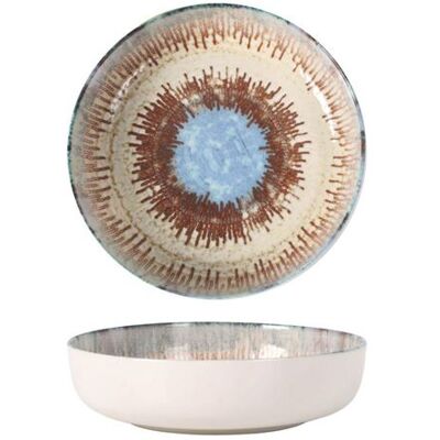 Non communiqué Lot de 12 assiettes bol saladiers MINAS plats ronds creux en porcelaine 75cl - Diamètre 18 cm x hauteur 4,5cm - Publicité Non communiqué Lot de 12 assiettes bol saladiers MINAS plats ronds creux en porcelaine 75cl - Diamètre 18 cm x hauteur 4,5cm - Publicité