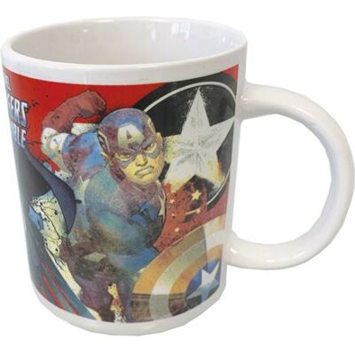 Tasse en céramique Avengers ROUGE - Publicité Tasse en céramique Avengers ROUGE - Publicité