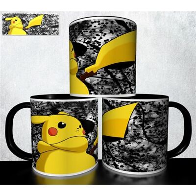 Forever Mug personnalisé 4Ever1 - Kawaii Pokemon Pikachu design 127 Blanc - Publicité Forever Mug personnalisé 4Ever1 - Kawaii Pokemon Pikachu design 127 Blanc - Publicité