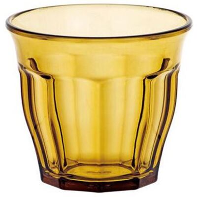 Non communiqué Boîte de 24 verres JIN 16cl, de dimension 7,5 x 7 cm, pour jus, thé ou eau, en verre transparent marron Transparent - Publicité Non communiqué Boîte de 24 verres JIN 16cl, de dimension 7,5 x 7 cm, pour jus, thé ou eau, en verre transparent marron Transparent - Publicité