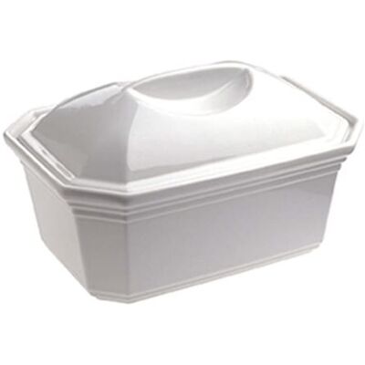 PORCELAINE REVOL Terrine rectangle 17x12 cm - Revol - - Porcelaine Multicolore - Publicité PORCELAINE REVOL Terrine rectangle 17x12 cm - Revol - - Porcelaine Multicolore - Publicité