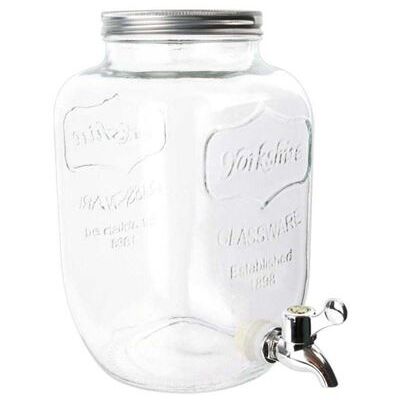 No Name The Concept Factory - Fontaine à boisson en verre Yorkshire 4 litres Transparent - Publicité No Name The Concept Factory - Fontaine à boisson en verre Yorkshire 4 litres Transparent - Publicité