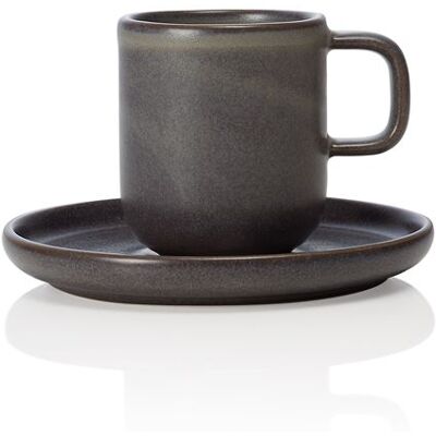 Was Germany Lot de 6 tasses à espresso grises - Tasse à café - Publicité Was Germany Lot de 6 tasses à espresso grises - Tasse à café - Publicité