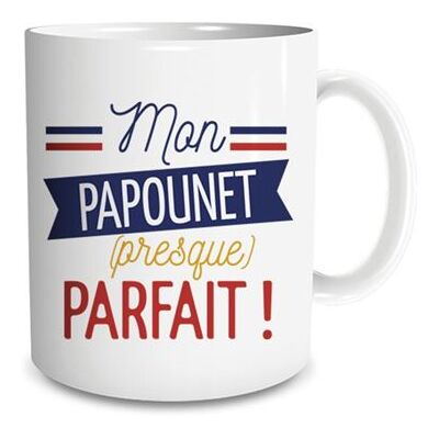 Non communiqué mug mon papounet - sud trading cd5621 Blanc - Publicité Non communiqué mug mon papounet - sud trading cd5621 Blanc - Publicité
